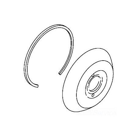 Kohler Escutcheon Assem 73455-BV